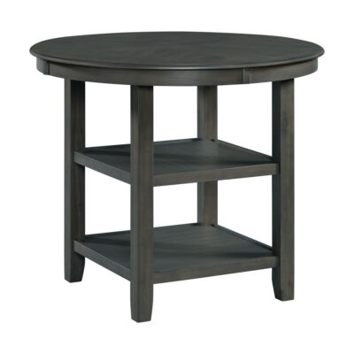 Amherst Counter Table w/Wood Leg Dark Finish