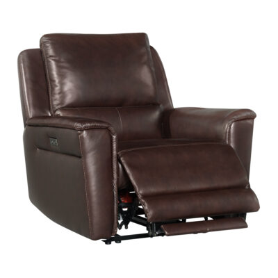 Pantera Power Motion Recliner in Palais Dark Brown