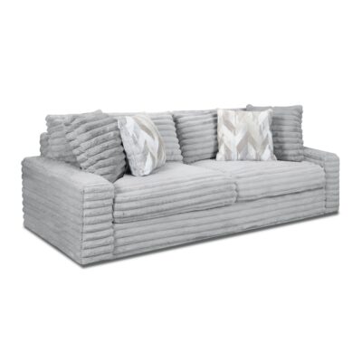 Serene Sofa in Hush Moonstruck with 4 Pillows