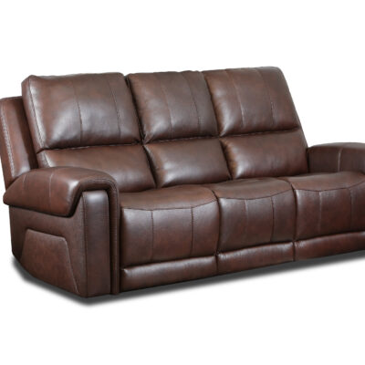 BURTON TRIPLE POWER SOFA IN WALNUT