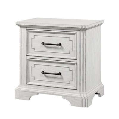 LAFAYETTE II WHITE Nightstand (Wireless Charging)
