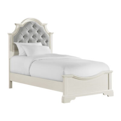 Eastwood Youth Twin UPH Bed in Off-White