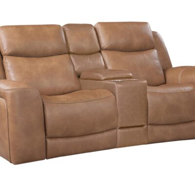 GEORGE RECLINING CONSOLE LOVESEAT